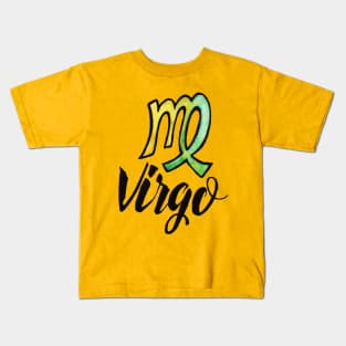 Virgo Symbol Kids T-Shirt